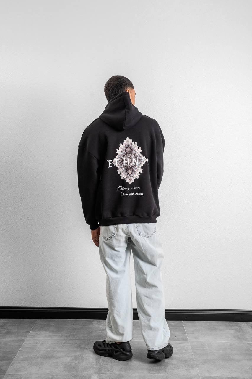 ET H N I C Özel Tasarım Kapüşonlu Sweatshirt – Tarzını Yansıt